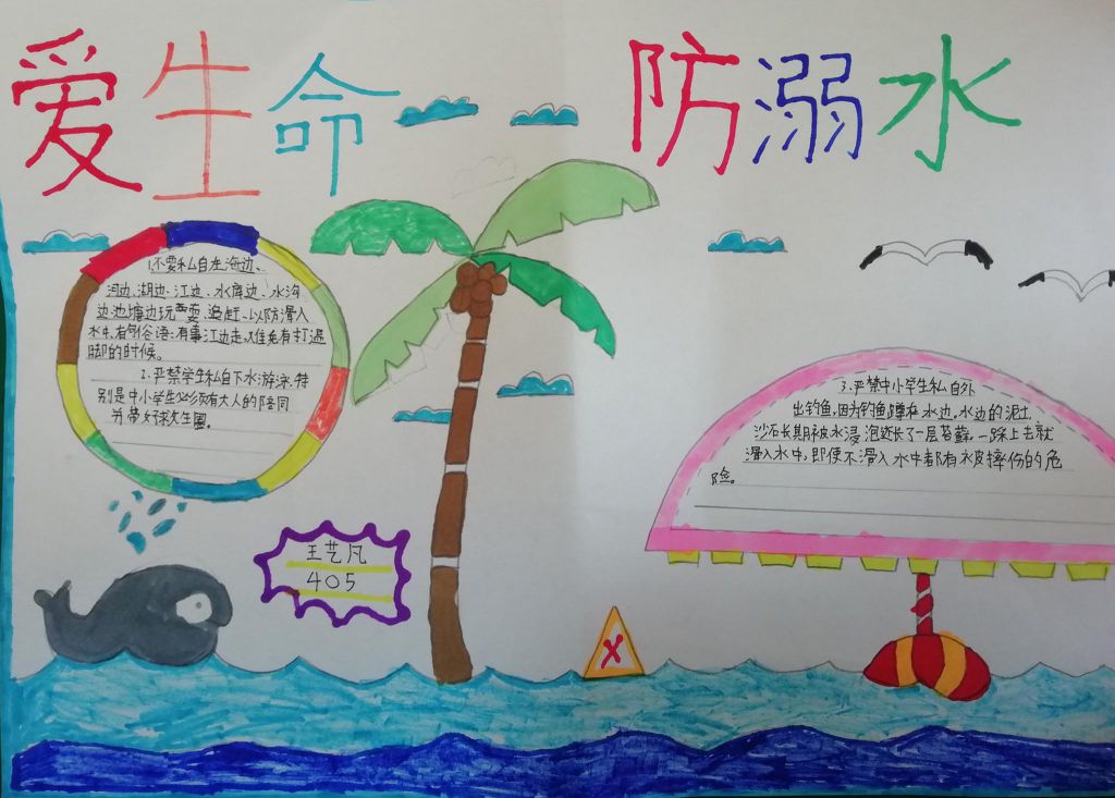 最新防溺水手抄报,如何预防游泳时下肢抽筋 最新防溺水手抄报,如何预防游泳时下肢抽筋