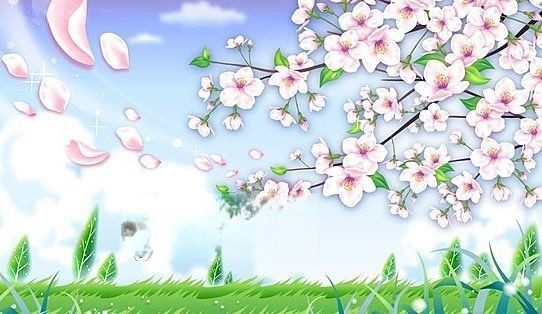 樱花抽象图片 樱花抽象图片