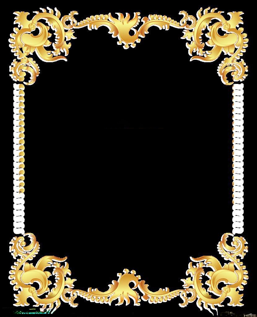 金色花边素材 金色花边素材