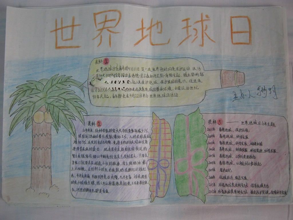 保护我们的地球手抄报大全 保护我们的地球手抄报大全