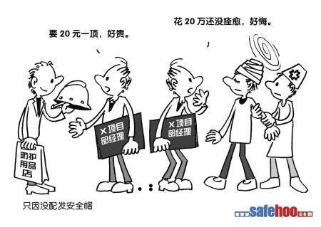 建筑安全漫画_施工现场安全漫画 建筑安全漫画_施工现场安全漫画