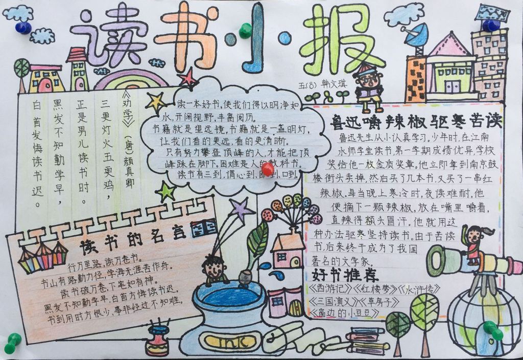 终身学习手抄报图片 终身学习手抄报图片