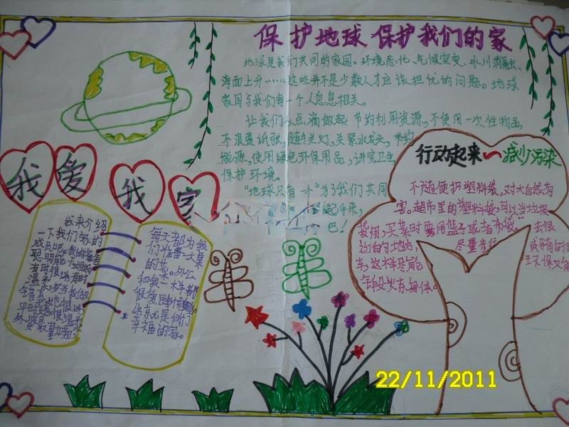 我当一天家手抄报 我当一天家手抄报