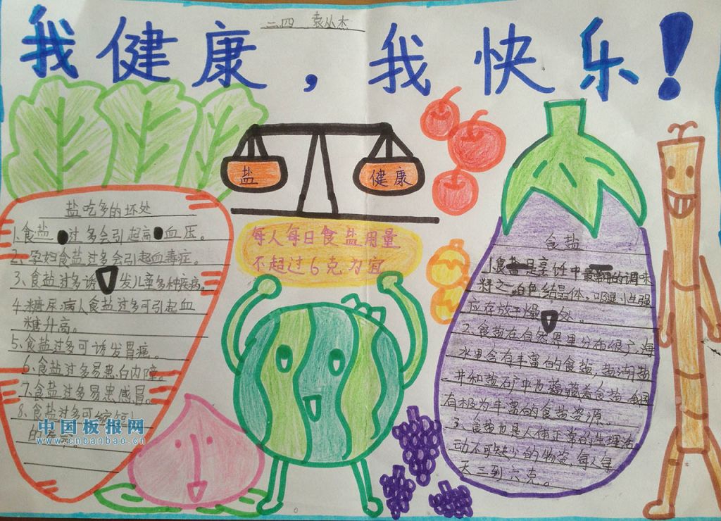 珍爱生命从减盐做起手抄报 珍爱生命从减盐做起手抄报