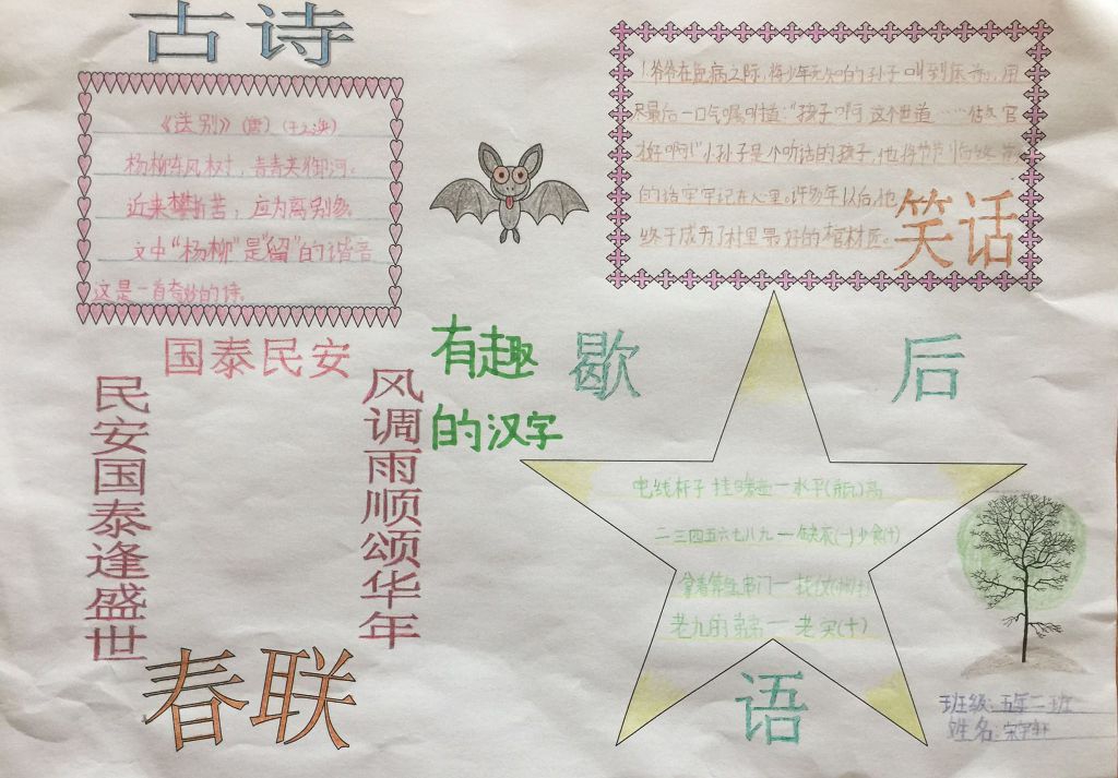 神奇有趣的汉字王国手抄报图片大全 神奇有趣的汉字王国手抄报图片大全