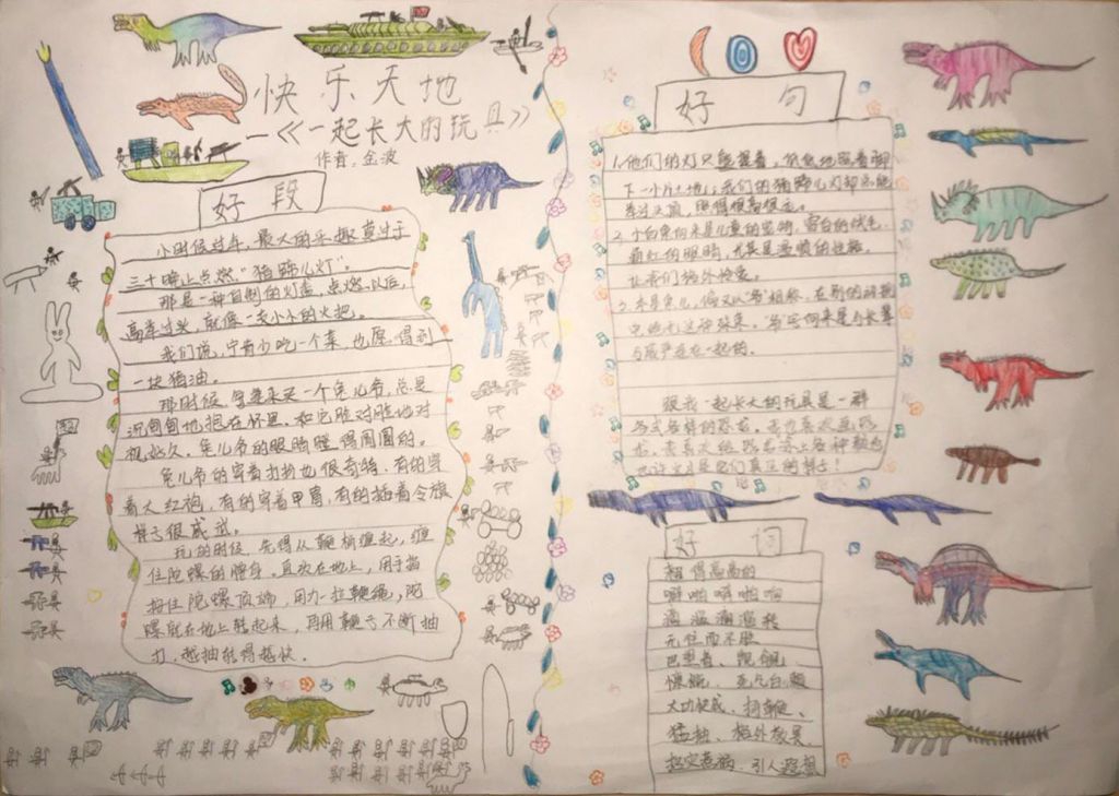 一起长大的玩具手抄报,快乐天地 一起长大的玩具手抄报,快乐天地
