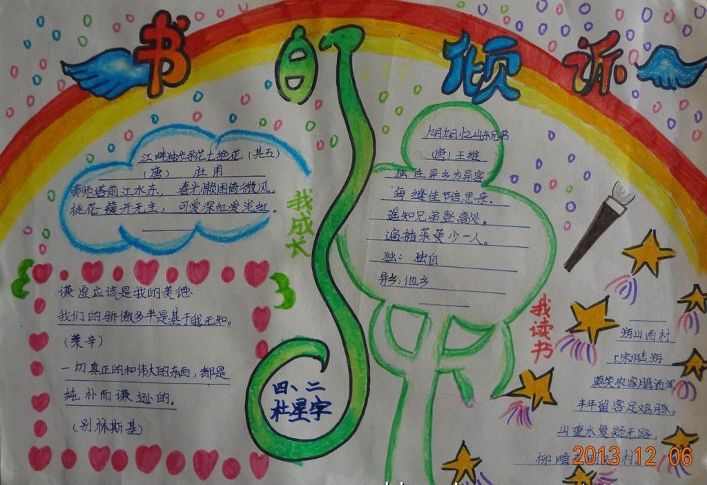百味读书手抄报 百味读书手抄报