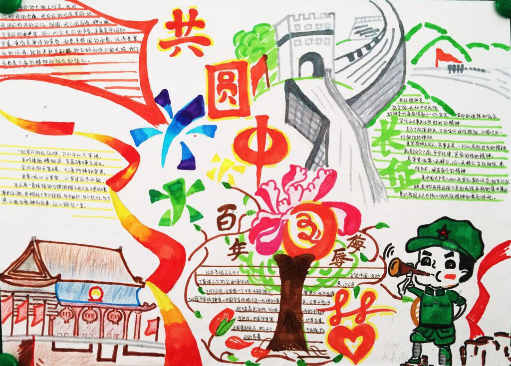 祖国爱你,保护你手抄报图片 祖国爱你,保护你手抄报图片