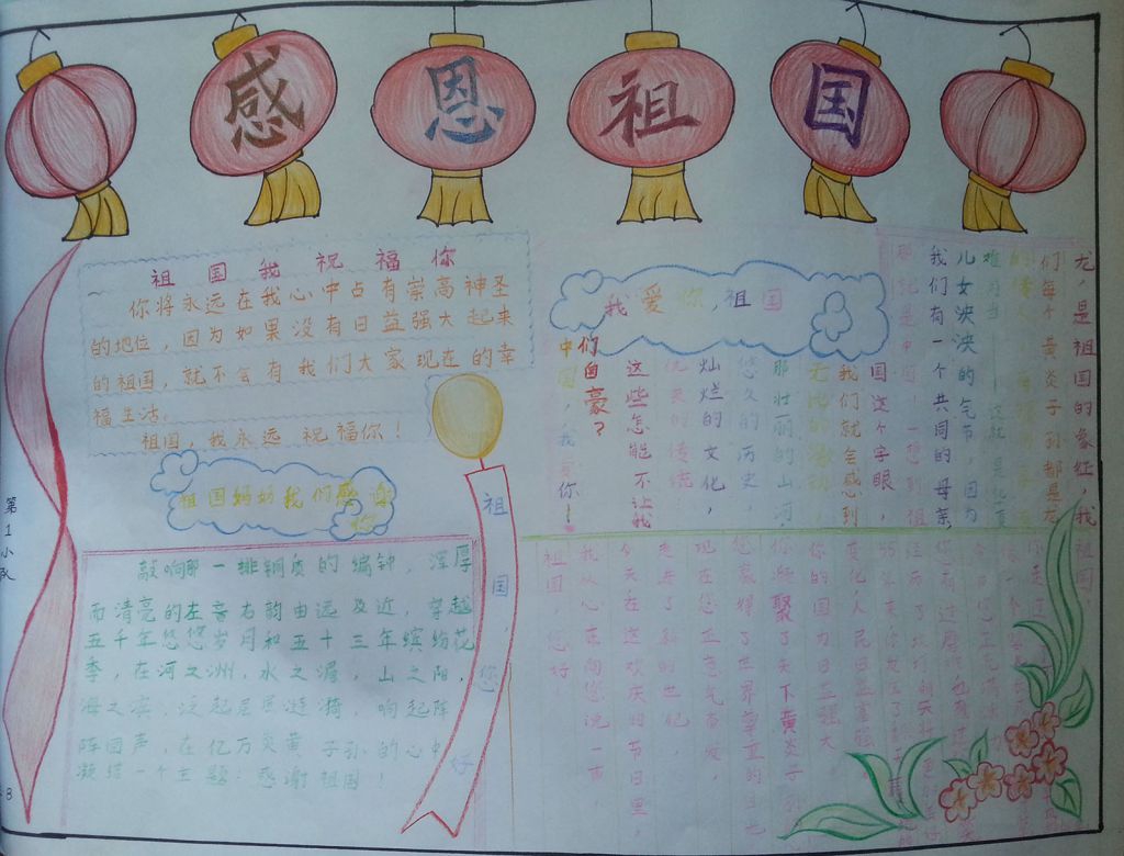 缅怀先烈感恩祖国践行责任手抄报 缅怀先烈感恩祖国践行责任手抄报