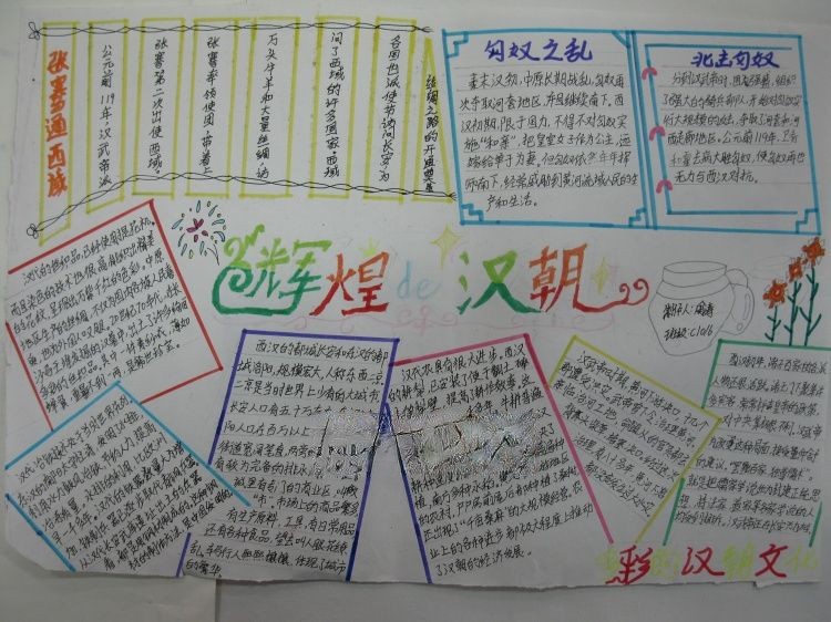 七年级下册历史手抄报 七年级下册历史手抄报