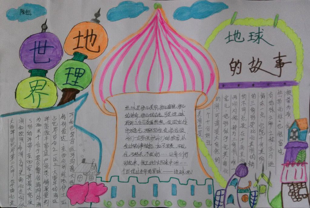 初一地理手抄报 初一地理手抄报