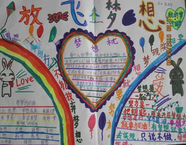 我的中国梦手抄报 我的中国梦手抄报