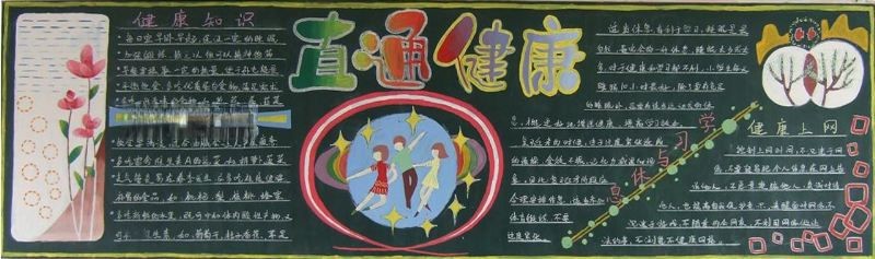 健康素养黑板报图片大全 健康素养黑板报图片大全