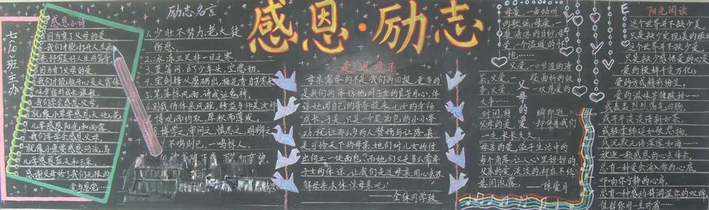 励志圆梦感恩黑板报图片-精品推荐 励志圆梦感恩黑板报图片-精品推荐