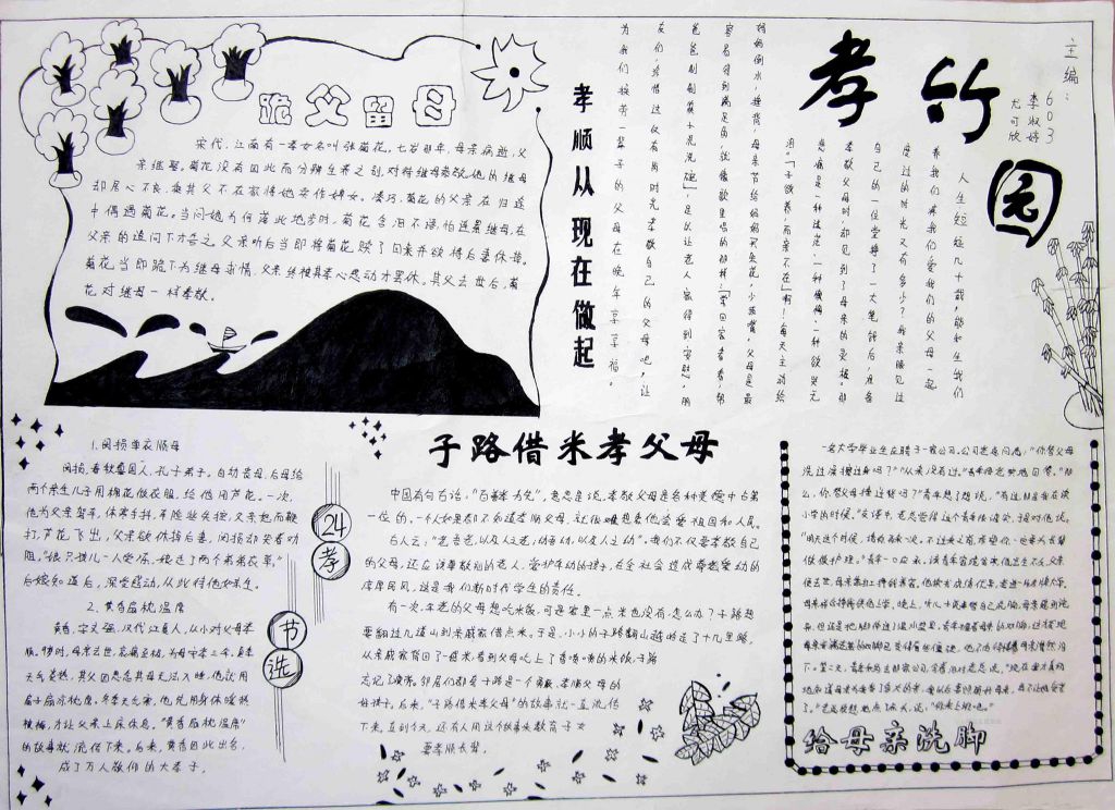 2022九九重阳手抄报