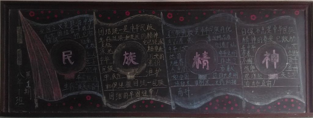 弘扬民族精神黑板报大全 弘扬民族精神黑板报大全