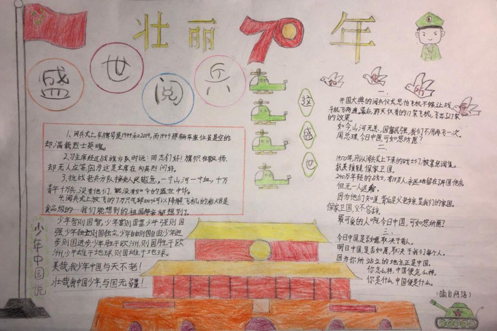 节前最后一波国庆节手抄报,还在犯愁的宝妈们速进 节前最后一波国庆节手抄报,还在犯愁的宝妈们速进
